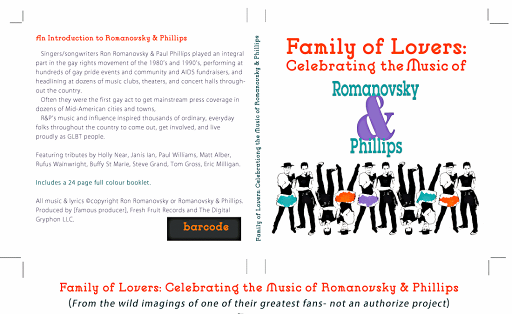 mock up for a CD jewel case or cardboard sleeve